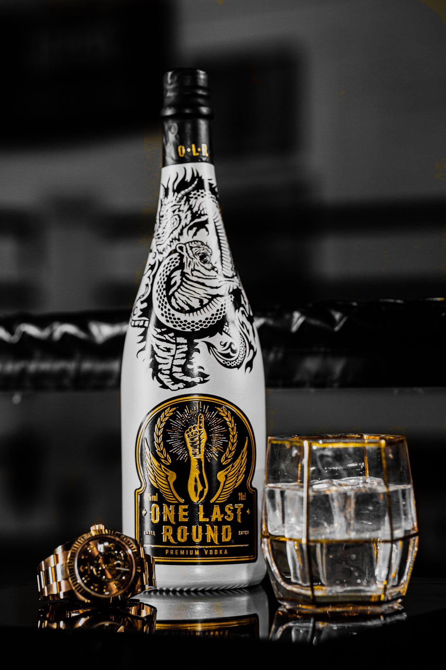 One Last Round - heavy Hitter Vodka 40% ABV 70cl