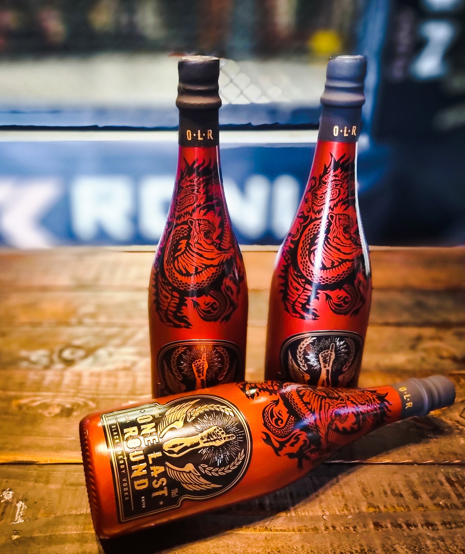 ONE LAST ROUND BLACK CHERRY VODKA – 3 BOTTLE FIGHT PACK